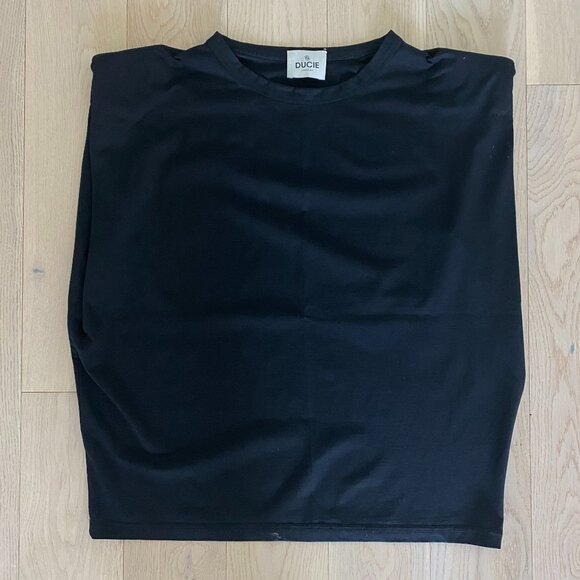 Ducie London Shoulder Muscle Tank - Picture 2 of 3